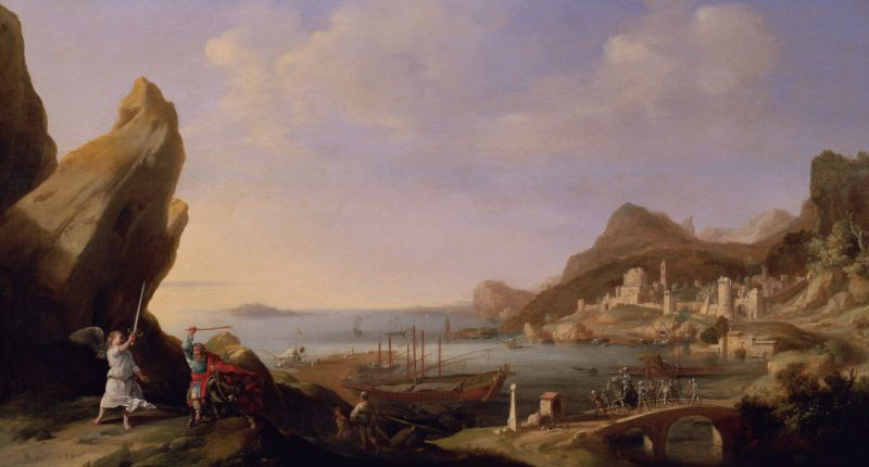 Coastal Landscape with Balaam and the Ass